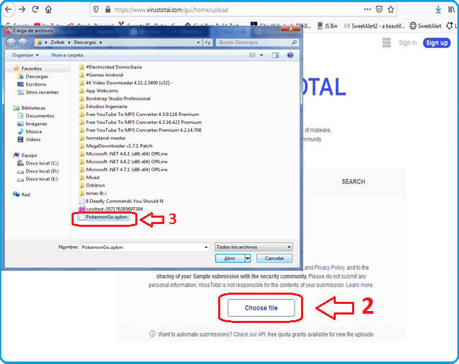 Escaneo de malware